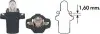 Автолампа B2,4W B8,3d 1,2 W прозрачная MAGNETI MARELLI 003733100000 (фото 2)