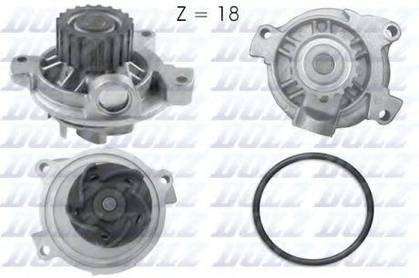 Водяний насос VW LT, T4 2.5TDI 94-> DOLZ A178 (фото 1)