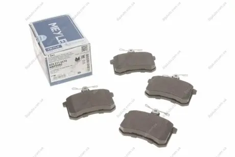 Тормозные колодки дисковые MEYLE 025 211 4416