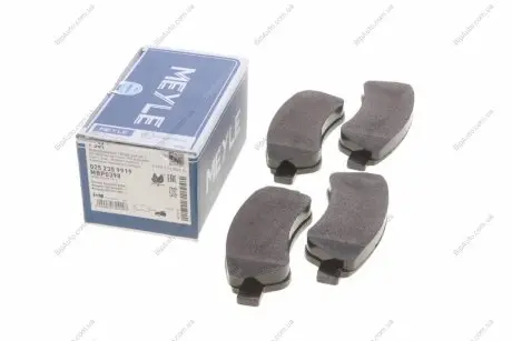 Тормозные колодки дисковые MEYLE 025 235 9919