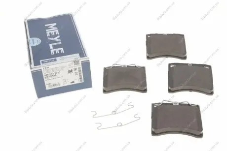 Тормозные колодки дисковые MEYLE 025 216 3517