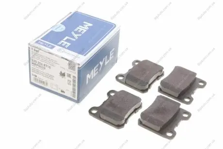 Тормозные колодки дисковые MEYLE 025 206 8715