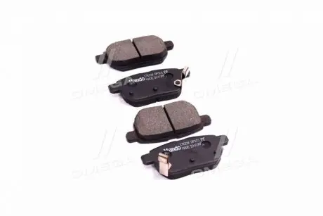 Тормозные колодки дисковые задние MANDO MPT20