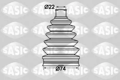 Пильник привідного валу SASIC 1904008