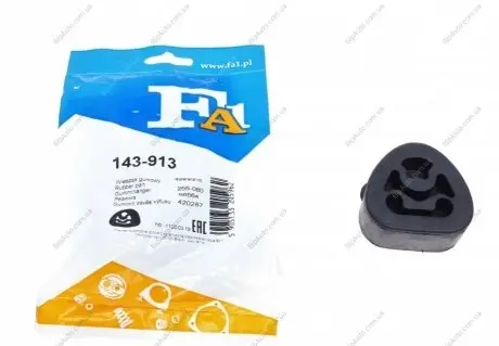Кронштейн, система выпуска ОГ FISCHER Fischer Automotive One (FA1) 143-913
