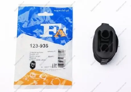 Кронштейн, система выпуска ОГ FISCHER Fischer Automotive One (FA1) 123-936