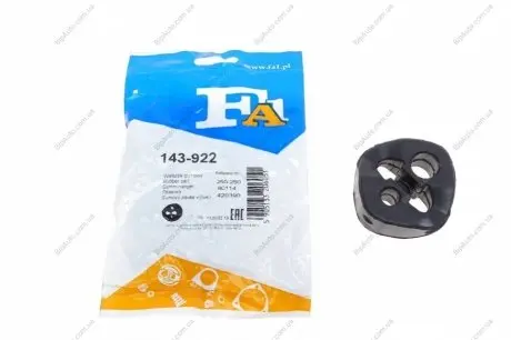 Гумка глушника MB E-class (W210) 95-02 FA1 Fischer Automotive One (FA1) 143-922