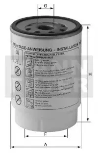 Фильтрующий элемент Pre-Line MANN PL 420/1 X