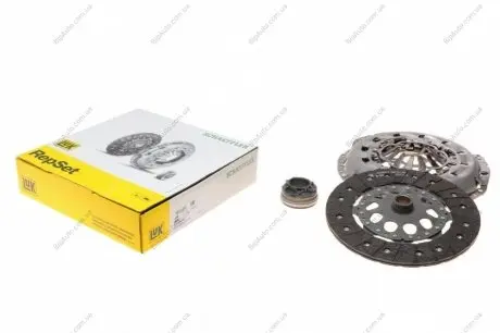 Комплект зчеплення Audi A4/A6 2.0 TFSI/3.0 01-11 (d=240mm) (+вижимний) 624 3330 00 LuK 624333000