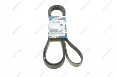 Ремень поликлиновой 6Pk2355 BOSCH 1987946074