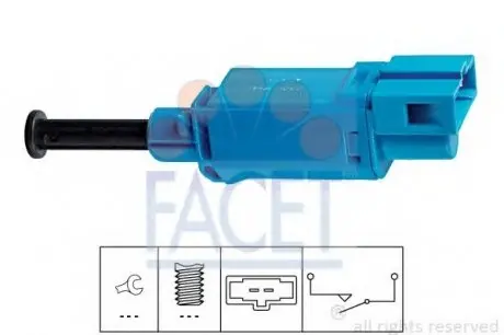 Крышка распределителя зажигания FACET 7.1142