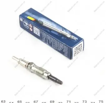 Свічки накалу/свічки нагріву BOSCH 0250201053