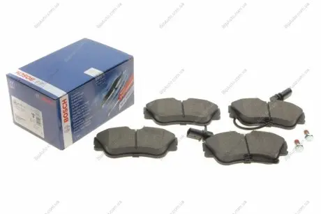 Тормозные колодки дисковые BOSCH 0986424672