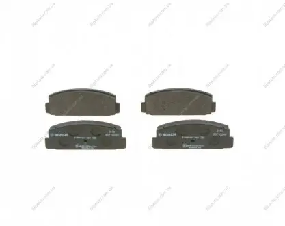 Тормозные колодки дисковые BOSCH 0986424295