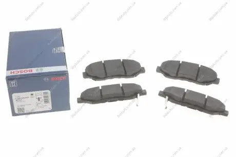 Тормозные колодки дисковые BOSCH 0986424809 (фото 1)