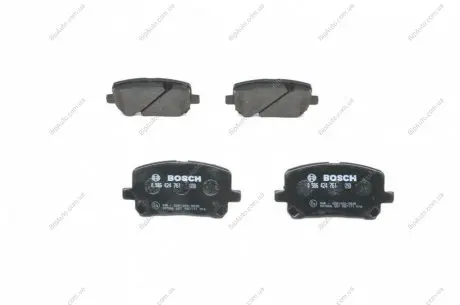 Тормозные колодки дисковые BOSCH 0986424761