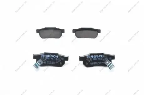 Гальмівні колодки, дискові BOSCH 0986461131