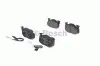Тормозные колодки дисковые 0986461763 BOSCH