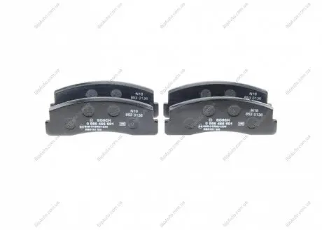 Тормозные колодки дисковые BOSCH 0986466601