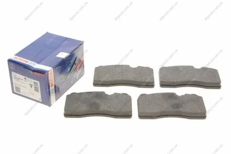 Гальмівні колодки дискові BOSCH 0986494351 (фото 1)