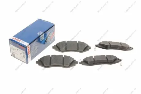 Тормозные колодки дисковые BOSCH 0986494343
