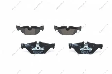 Тормозные колодки дисковые BOSCH 0986494272