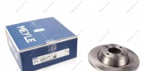Тормозной диск передний MEYLE 115 521 1024