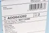 Тормозной диск задний BLUE PRINT ADG043202 (фото 5)