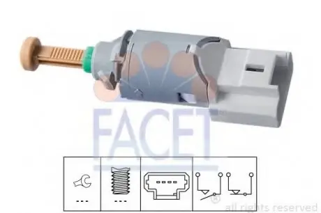Датчик ввімкнення стоп-сигналу FACET 7.1227