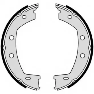 Тормозные колодки барабанные BREMBO S44508 (фото 1)