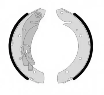 Гальмівні колодки барабанні BREMBO S61524