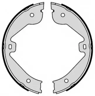 Тормозные колодки барабанные BREMBO S85536