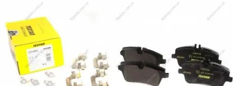 Тормозные колодки дисковые TEXTAR 2314401