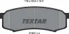 Тормозные колодки дисковые TEXTAR 2194701 (фото 5)