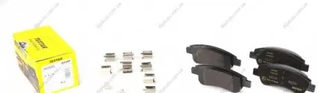 Гальмівні колодки дискові (TMD) TEXTAR 2410101