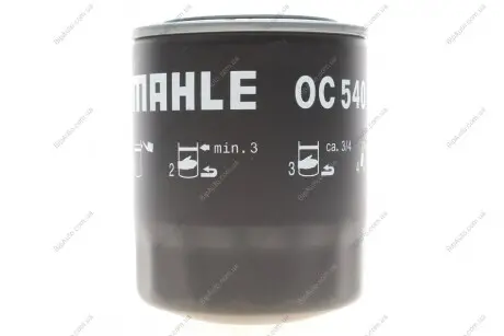 Фильтр масляный Hyundai, KIA MAHLE MAHLE / KNECHT OC 540