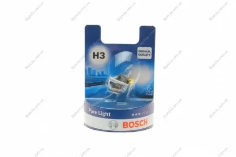 Автомобильная лампа H3 standart 12V sB 1 987 301 006 BOSCH 1987301006 (фото 1)