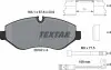 Тормозные колодки дисковые TEXTAR 2919202 (фото 2)