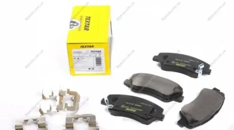 Гальмівні колодки дискові (TMD) TEXTAR 2534801