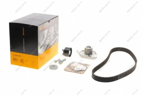 Комплект пасу ГРМ з насосом Renault Clio/Kangoo/Me CONTINENTAL Contitech CT1035WP3