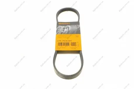Пас поліклиновий Smart Fortwo 1.0 07- CONTINENTAL Contitech 4PK753ELAST