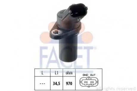 Датчик частоты вращения вала FACET 9.0235