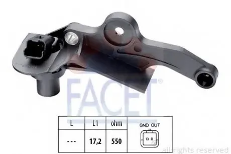 Датчик частоты вращения вала FACET 9.0298