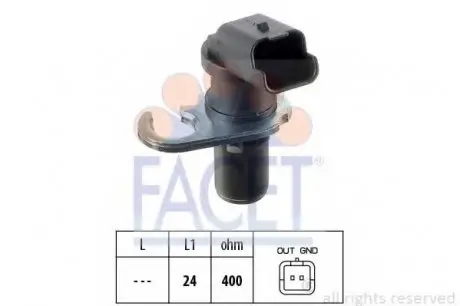 Датчик частоты вращения вала FACET 9.0260