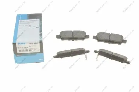 Тормозные колодки дисковые KAVO KBP-6517