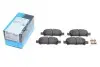 Комплект гальмівних колодок KAVO PARTS KBP-8002