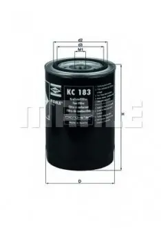 Фильтр топливный RVI Trucks MAHLE MAHLE / KNECHT KC 183