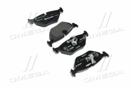 Тормозные колодки дисковые BREMBO P06025