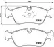 Гальмівні колодки дискові BREMBO P06 035
