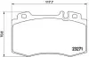 Гальмівні колодки дискові BREMBO P50 041